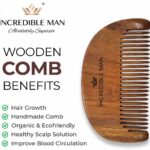 sheesham wooden beard comb benefits