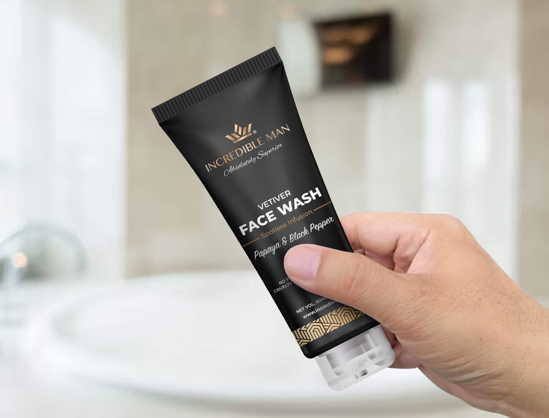 How To use Vetiver Facewash