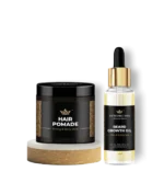 Fine Hair Combo – Beard Growth Oil + Hair Pomade