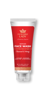 charcoal and honey facewash for women